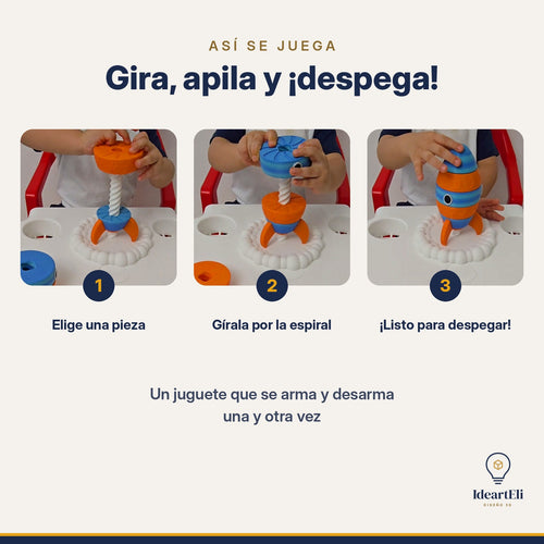 Cohete Apilable